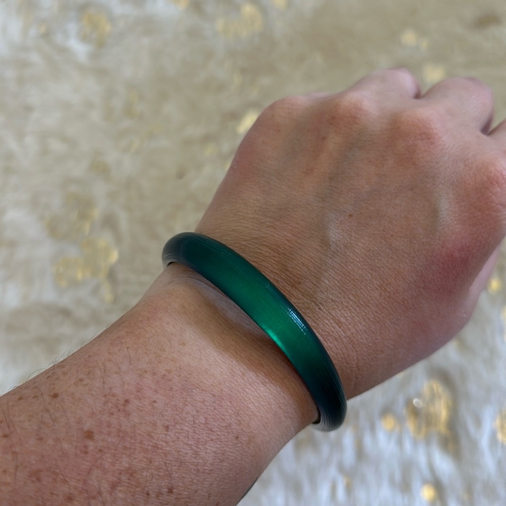 Alexis Bittar Green Lucite Bangle